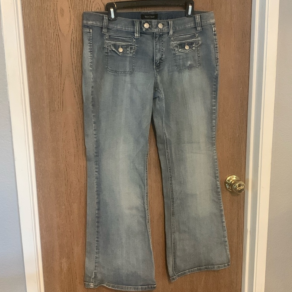 White House Black Market jeans.